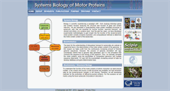 Desktop Screenshot of motorprotein.de